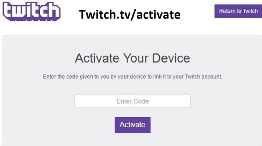 Twitchtvactivate What Are The Steps To Activate Twitch Tv - Techarticle