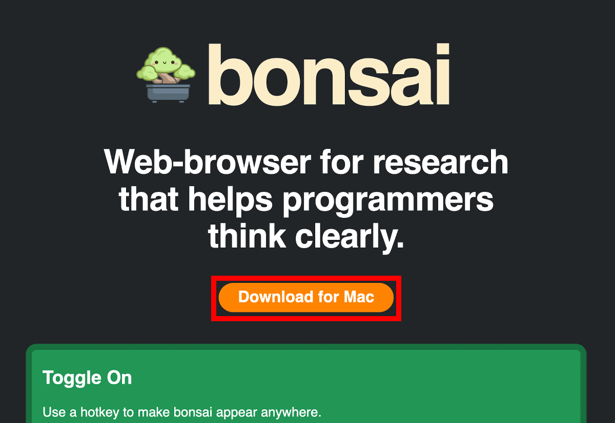 Bonsai Browser