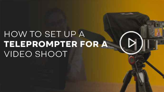 Teleprompter for Video