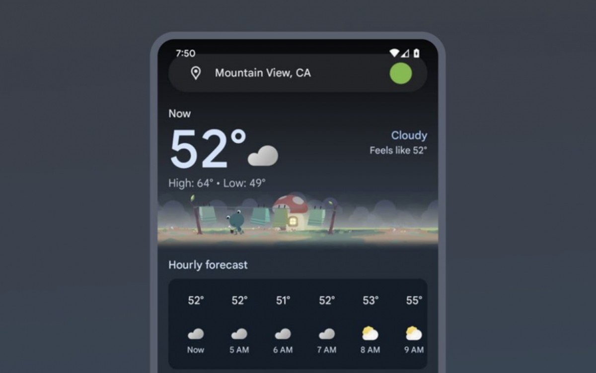 Google Weather App